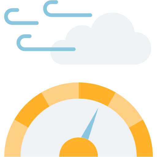 Índice de calidad del aire icono gratis