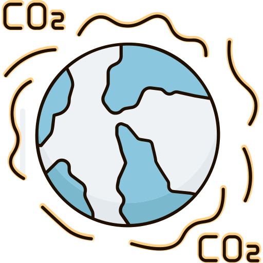 contaminación atmosférica icono gratis