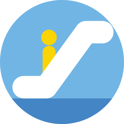 escalator Icône gratuit escalator Icône gratuit