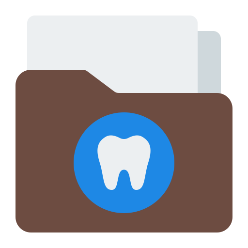 registro dental icono gratis