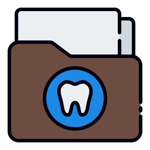 registro dental icono gratis