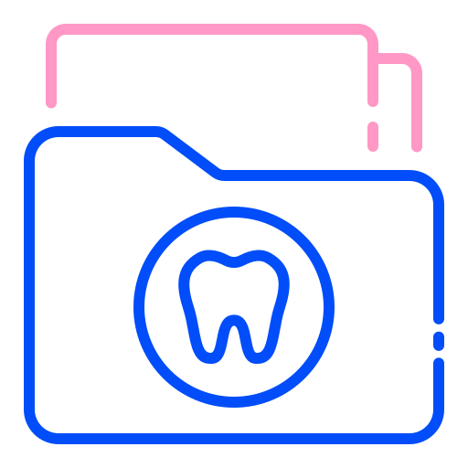 registro dental icono gratis