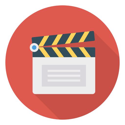 Clapperboard - free icon