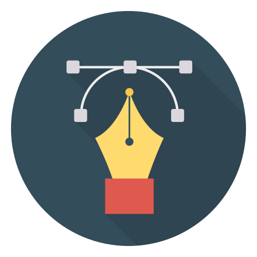 Bezier free icon Bezier free icon