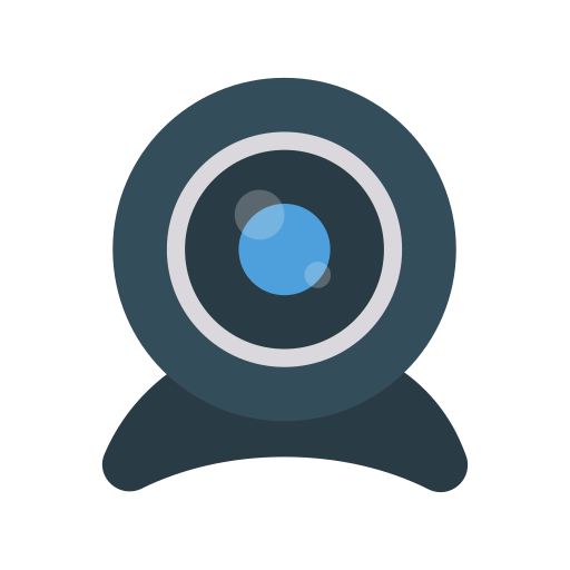 cámara web icono gratis