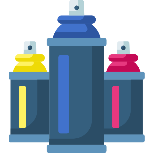 Spray free icon