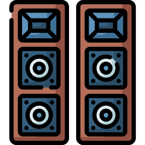 Altavoces icono gratis