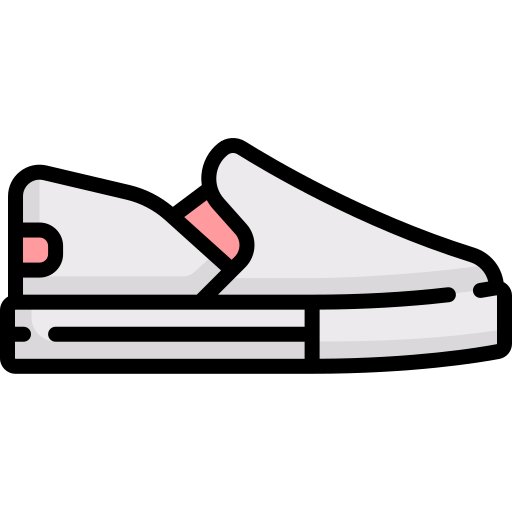 Zapatilla de deporte icono gratis