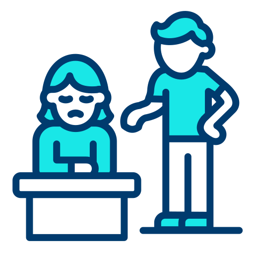 amenazante icono gratis