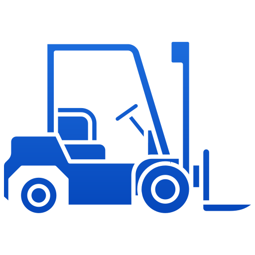 Вилочный погрузчик бесплатно иконка Вилочный погрузчик бесплатно иконка