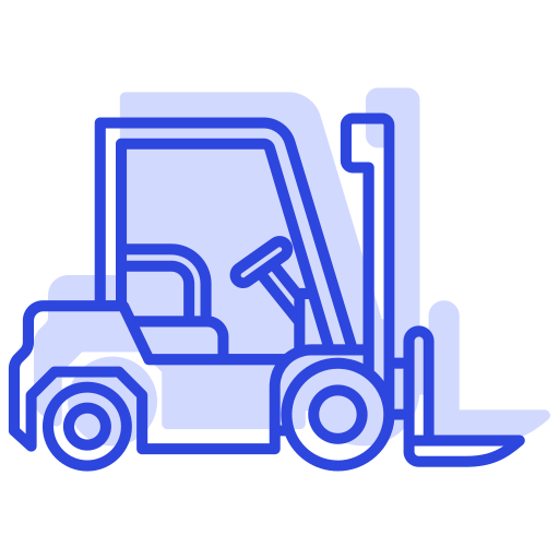 Вилочный погрузчик бесплатно иконка Вилочный погрузчик бесплатно иконка