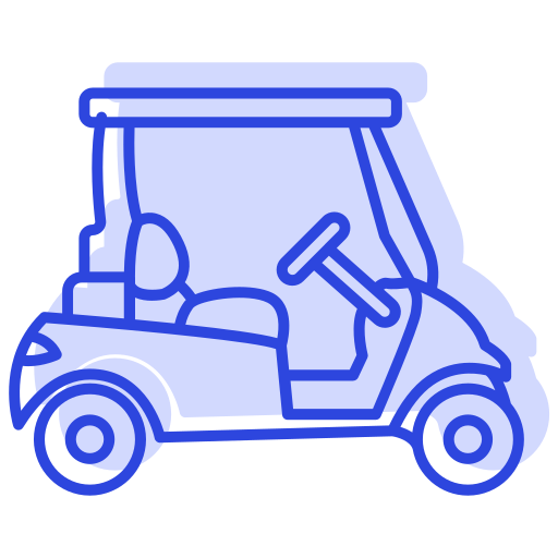 carrito de golf icono gratis