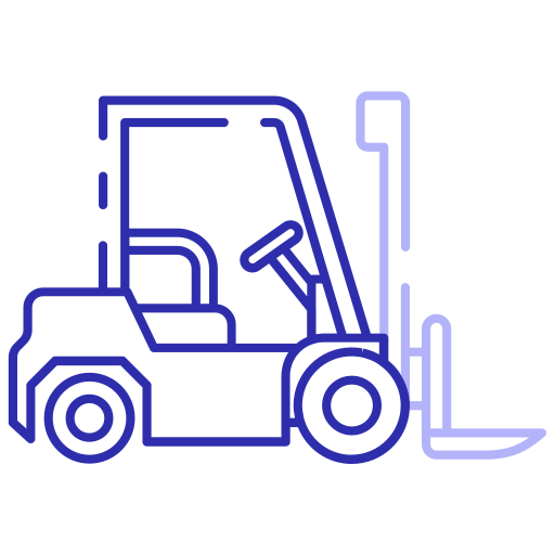 Вилочный погрузчик бесплатно иконка Вилочный погрузчик бесплатно иконка