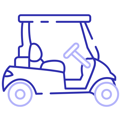 carrito de golf icono gratis