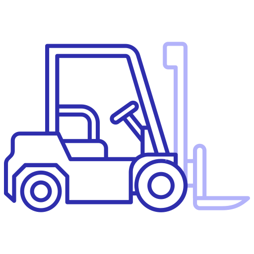 Вилочный погрузчик бесплатно иконка Вилочный погрузчик бесплатно иконка