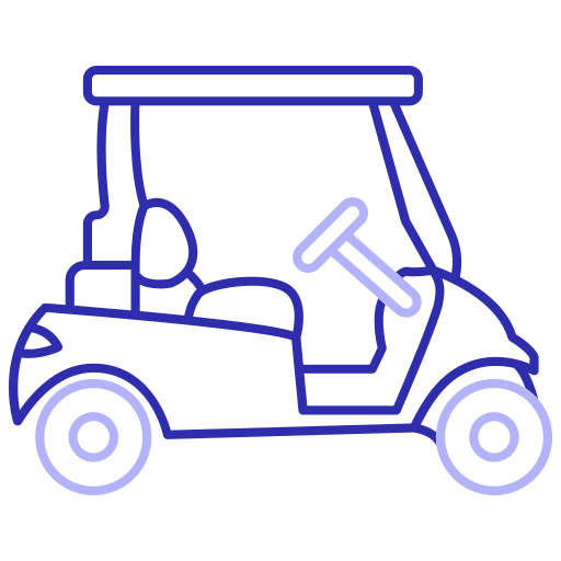 carrito de golf icono gratis