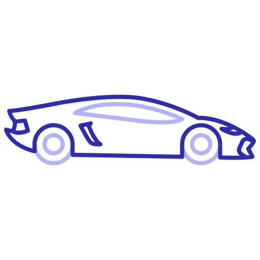 coche deportivo icono gratis