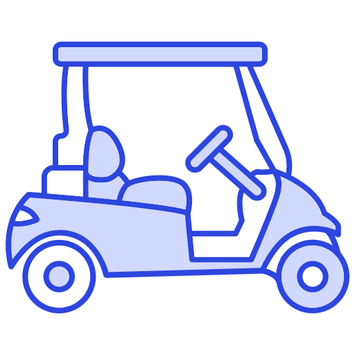 carrito de golf icono gratis