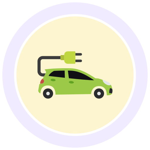 carro elétrico grátis ícone carro elétrico grátis ícone