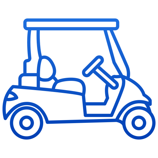 carrito de golf icono gratis