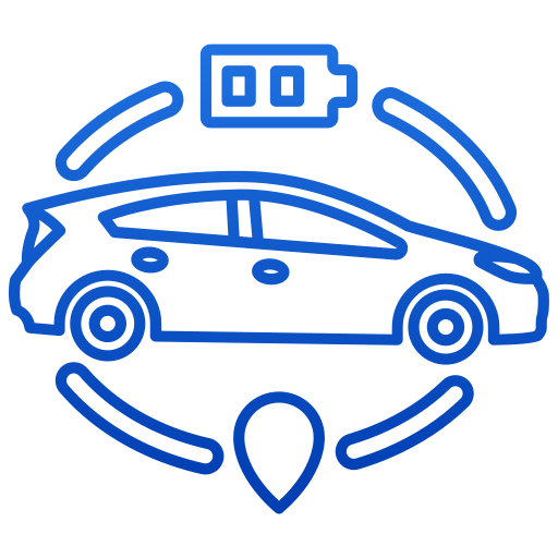 Гибридный автомобиль бесплатно иконка