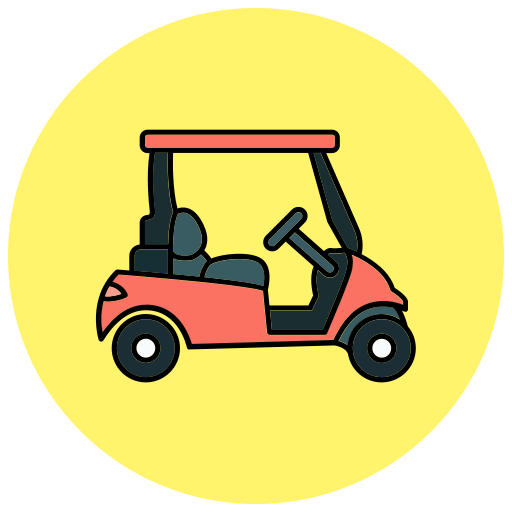 carrito de golf icono gratis