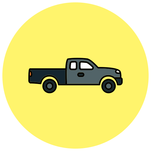 camioneta pickup icono gratis