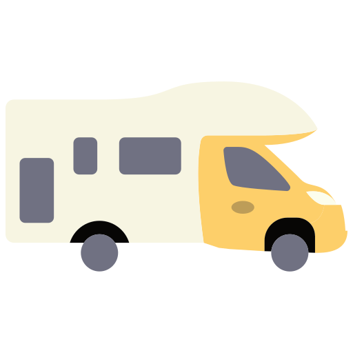 autocaravana icono gratis