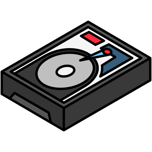 Hard drive free icon