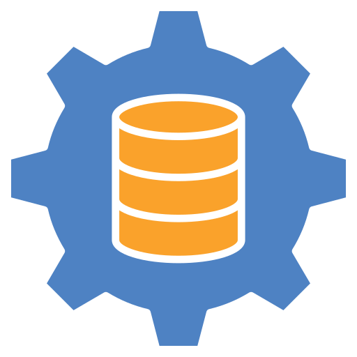 configuración de la base de datos icono gratis