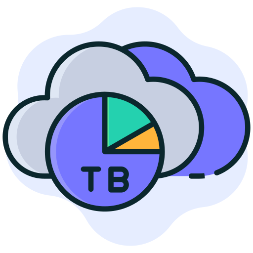 Cloud storage free icon Cloud storage free icon