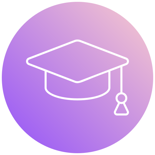 gorro de graduación icono gratis