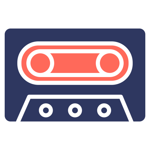 Cassette free icon Cassette free icon