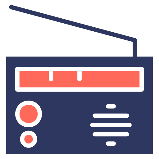 라디오 무료 아이콘 라디오 무료 아이콘