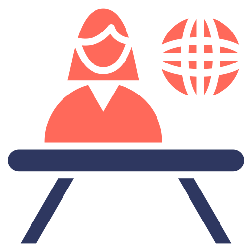 News anchor free icon