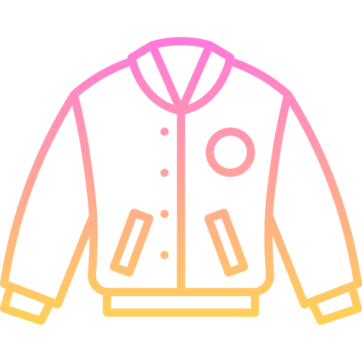 Varsity jacket free icon