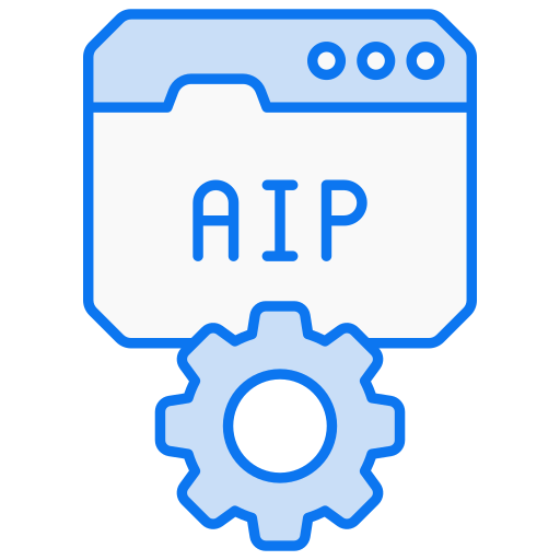 desarrollo de api icono gratis