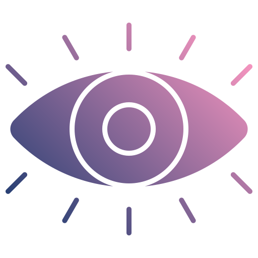 visión icono gratis
