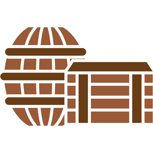 barril de madera icono gratis