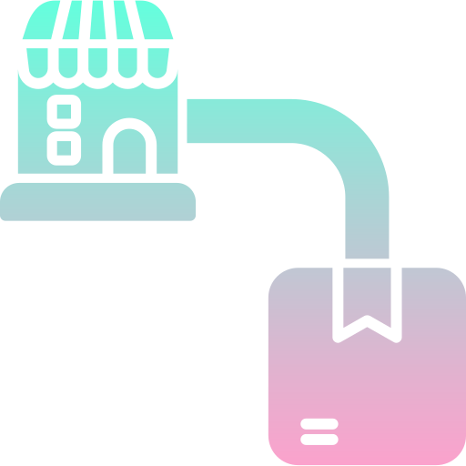 Distribution free icon