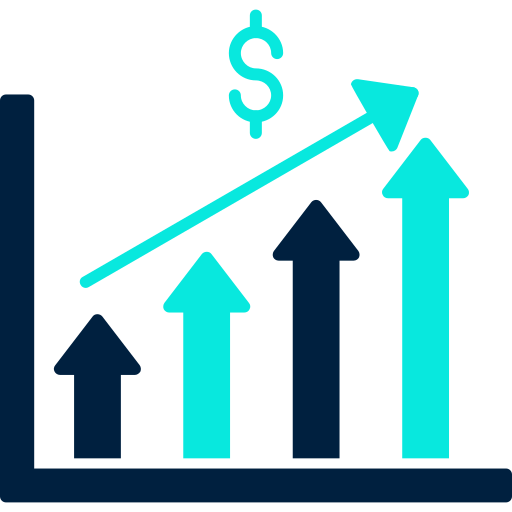 Market fluctuation free icon Market fluctuation free icon