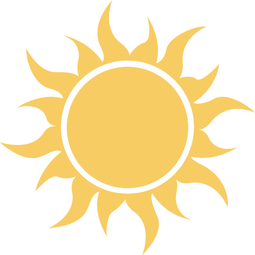 Sun free icon