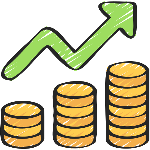 Profits free icon