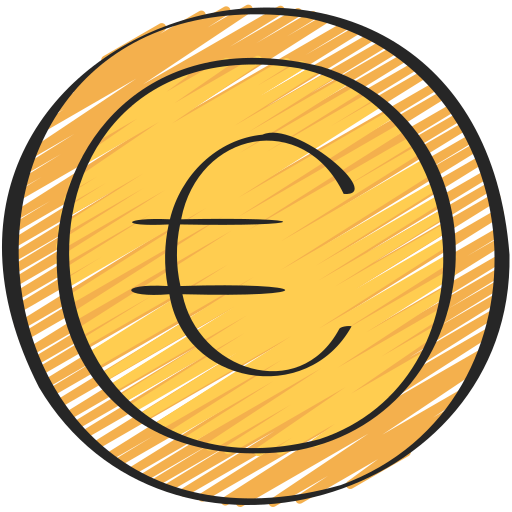 유로 무료 아이콘