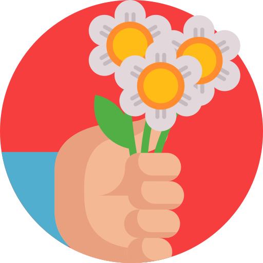 flores icono gratis