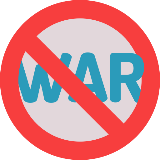 pas de guerre Icône gratuit pas de guerre Icône gratuit