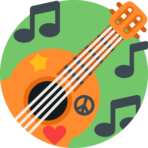 guitarra icono gratis