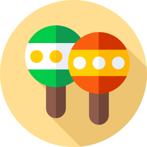 Maracas icono gratis