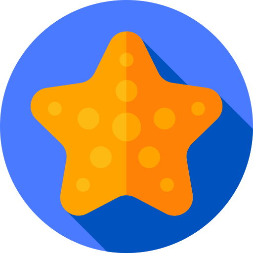 Estrella de mar icono gratis