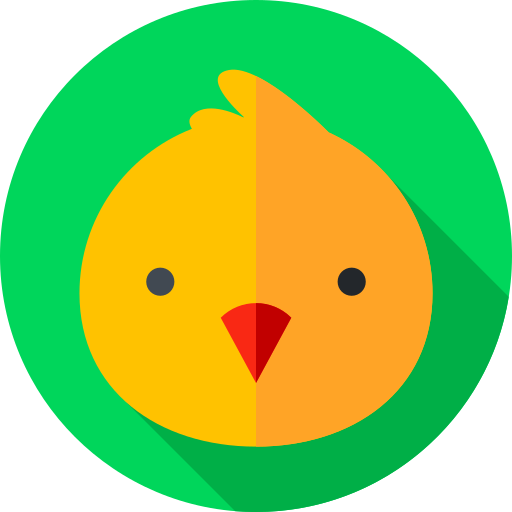Chicken free icon